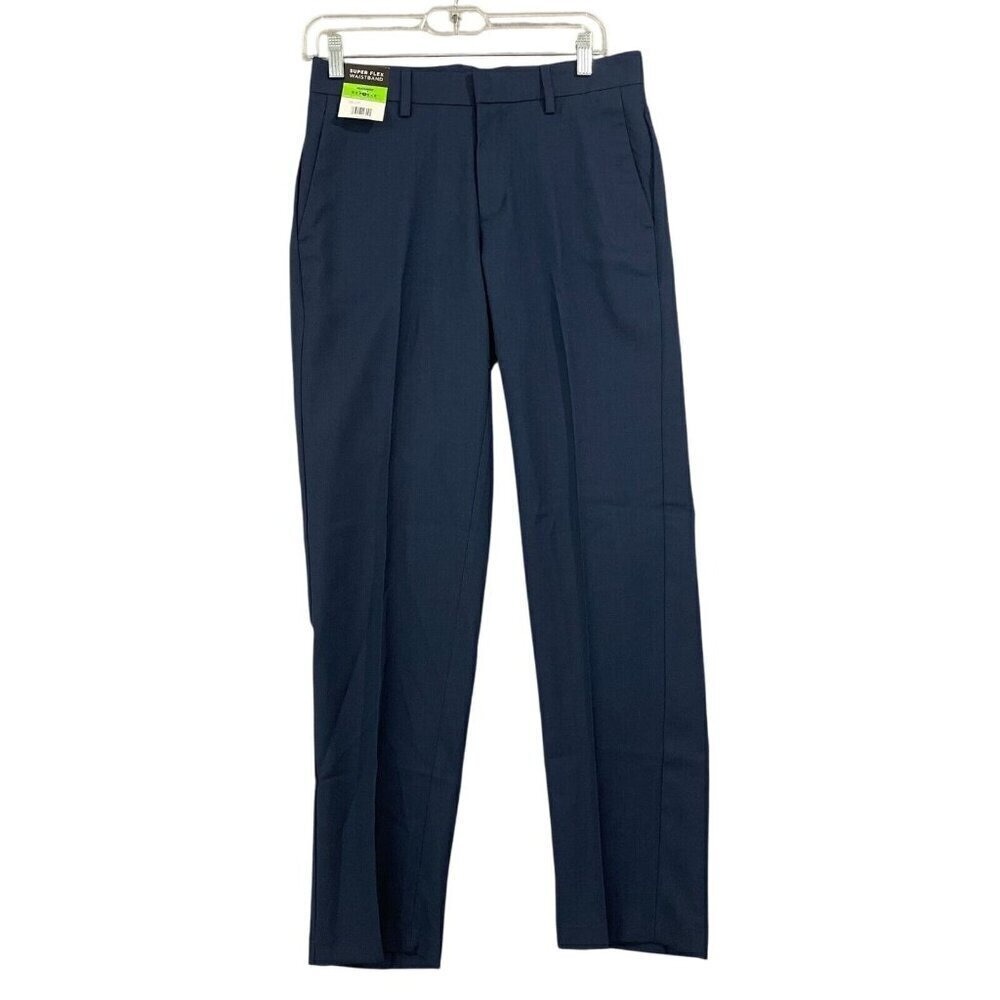 NEW Kenneth Cole Reaction Mens 30 Slim Fit Techni-Cole Performance Pants